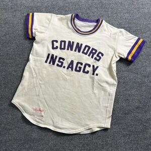 Vintage Rawlings Shirt Medium White Connors Ins Agcy 6 Baseball Jersey